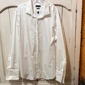 Calvin Klein Men's Crisp White Dress Shirt